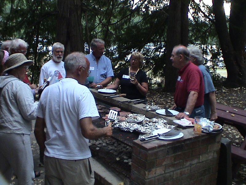 Gathering Around the BBQ