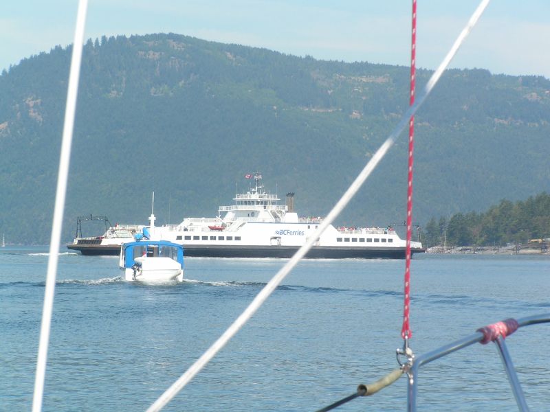 Saltspring ferry ...