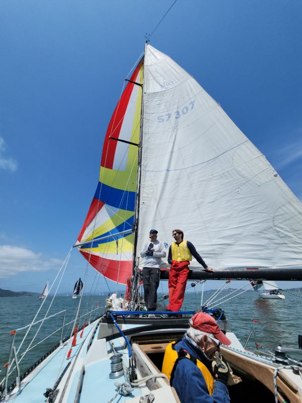 Windwalker, out front,<BR> under chute