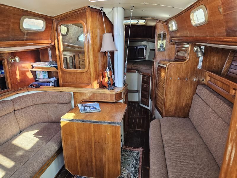 Looking Forwad from the galley