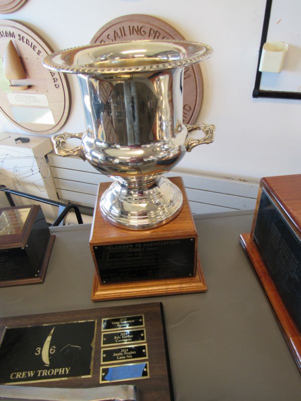 Schneider Trophy<BR>Service to the Association<BR>To Kerry Scott