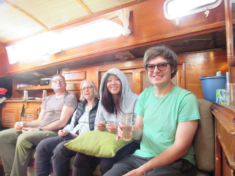 crew is happy ...