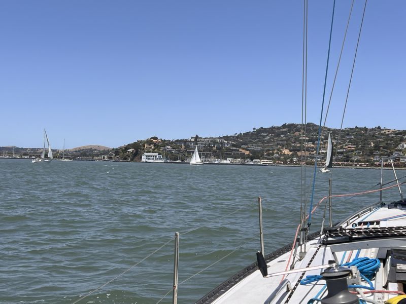 Approaching Raccoon Strait