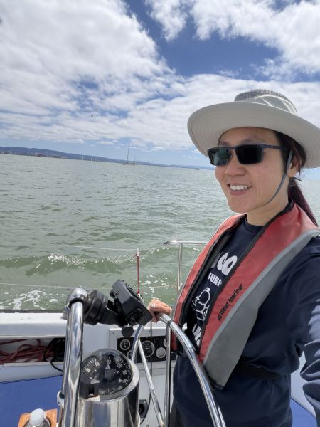 Reanne at helm ...