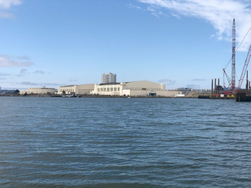 past Clipper Cove ...